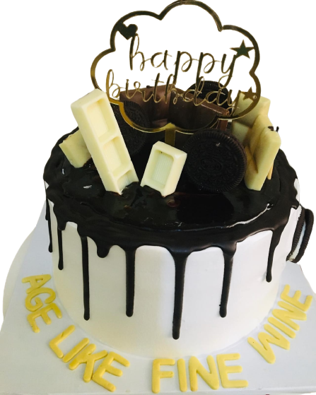 Blueberry Chocolate Overload Cake